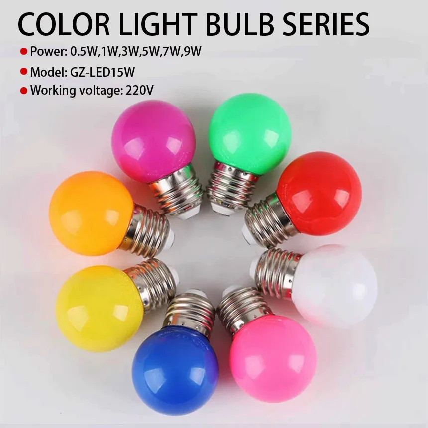 Haushalt Mini kreative Farbe Glühbirne LED Lichts ch raube Mund Ball Blase bunte romantische Schlafzimmer Einzel tisch lampe Dekoration