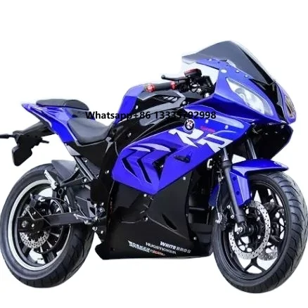 

Newest Big Power Electric Motorcycle High Speed 2 Wheel Adult Racing Motorcycles 3000w Motorcycles Hot for Sale