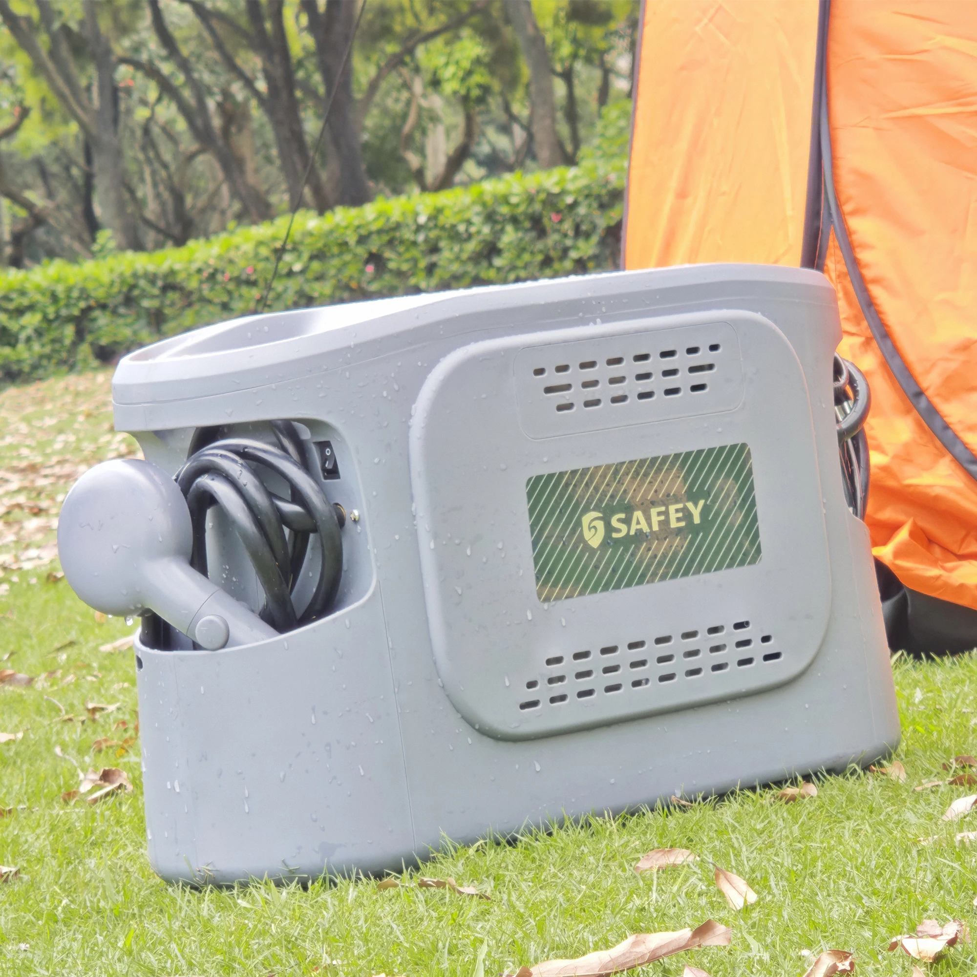 

ATV Tankless Gas Shower For Indoor & Outdoor Camping Instant Temperature Controlled Boiler For Gas Camping Shower