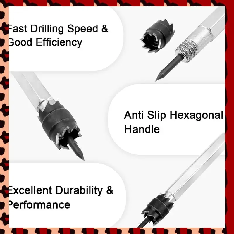 

A72P Spot Weld HSS Spot Weld With3/8" & 5/16" Double Sided Drill Bit,Forpower Drill Spot