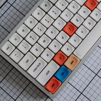 LCK Time Theme Low Profile Keycap Set PBT Custom Ultra-thin  Keyboard Cap Original Office Gaming KeyCap for Mechanical Keyboard