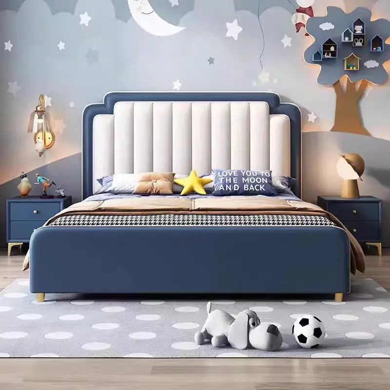 

Decoration Storage Kids Beds Safety Europe Cheap Wooden Custom Kids Beds Single Design Modern Letto Bambini Furniture Home