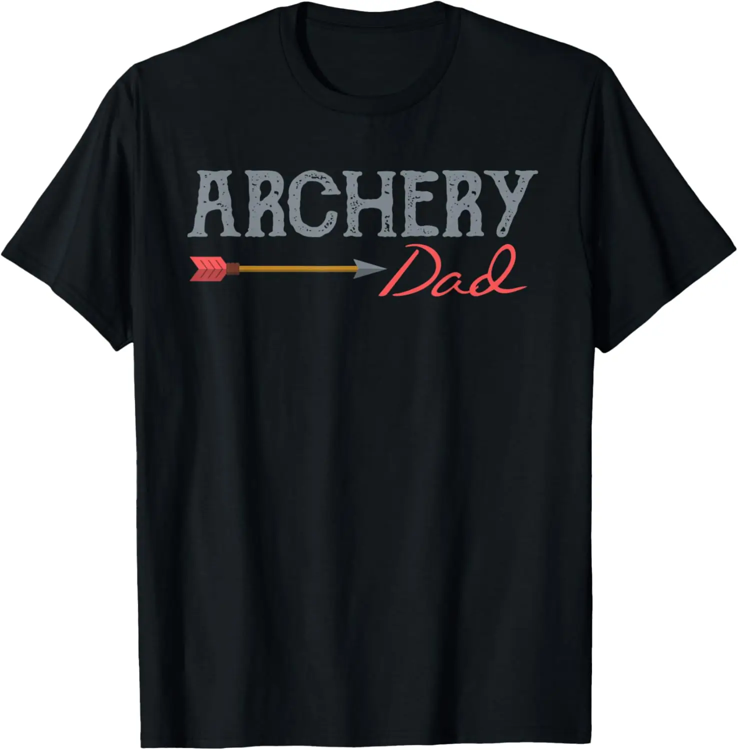 Archery Archer Dad Target Proud Parent Bow Arrow T-Shirt