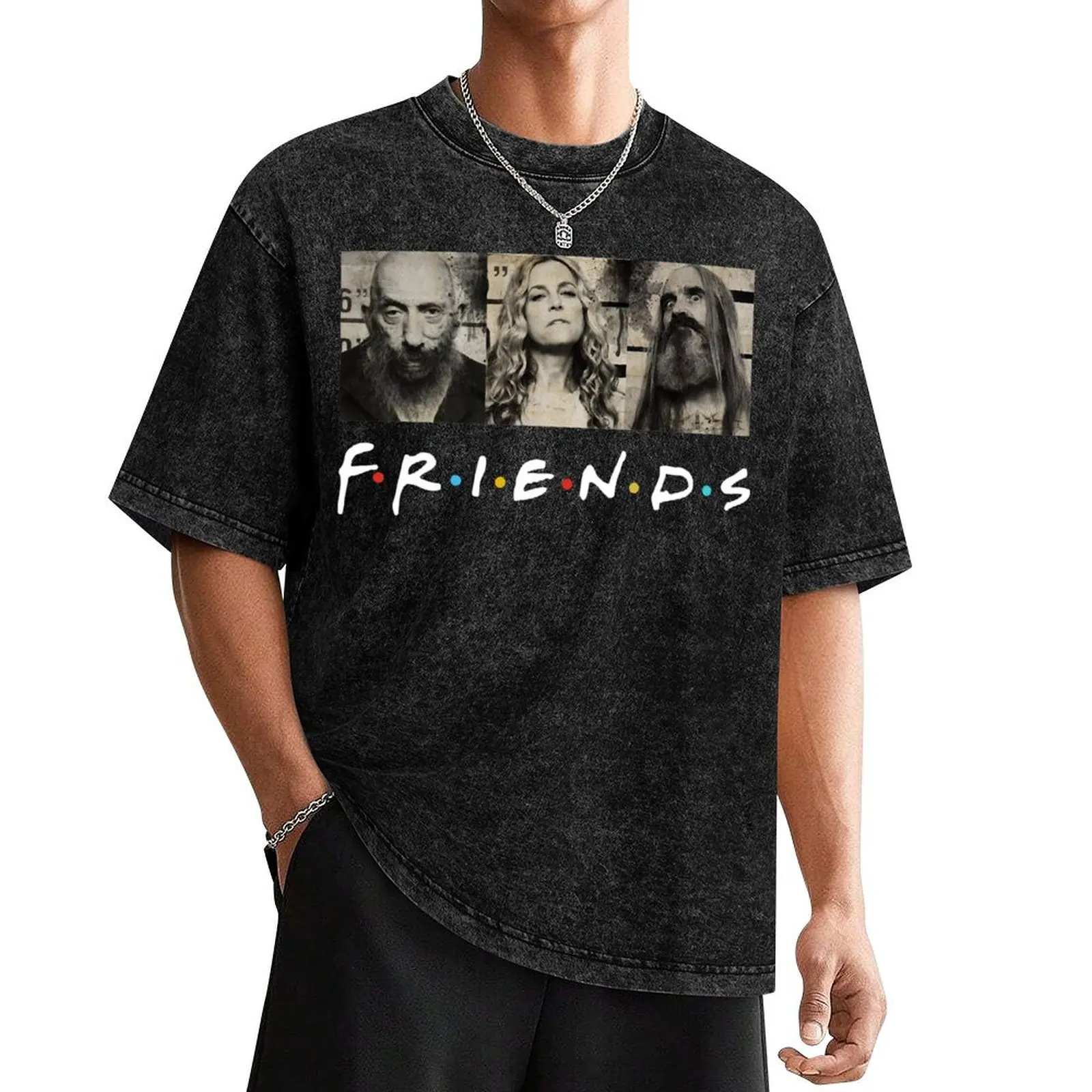 3-from-hell-friends Classic T-Shirt boys whites clothes funny shirt cotton designer t shirt men