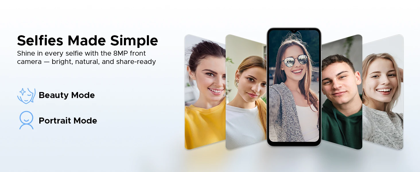 Global Version DOOGEE Note56X Pro Smartphone 6.56'' Screen 6150mAh Battery Gemini AI Android 16 Mobile Phone Support Widevine L1