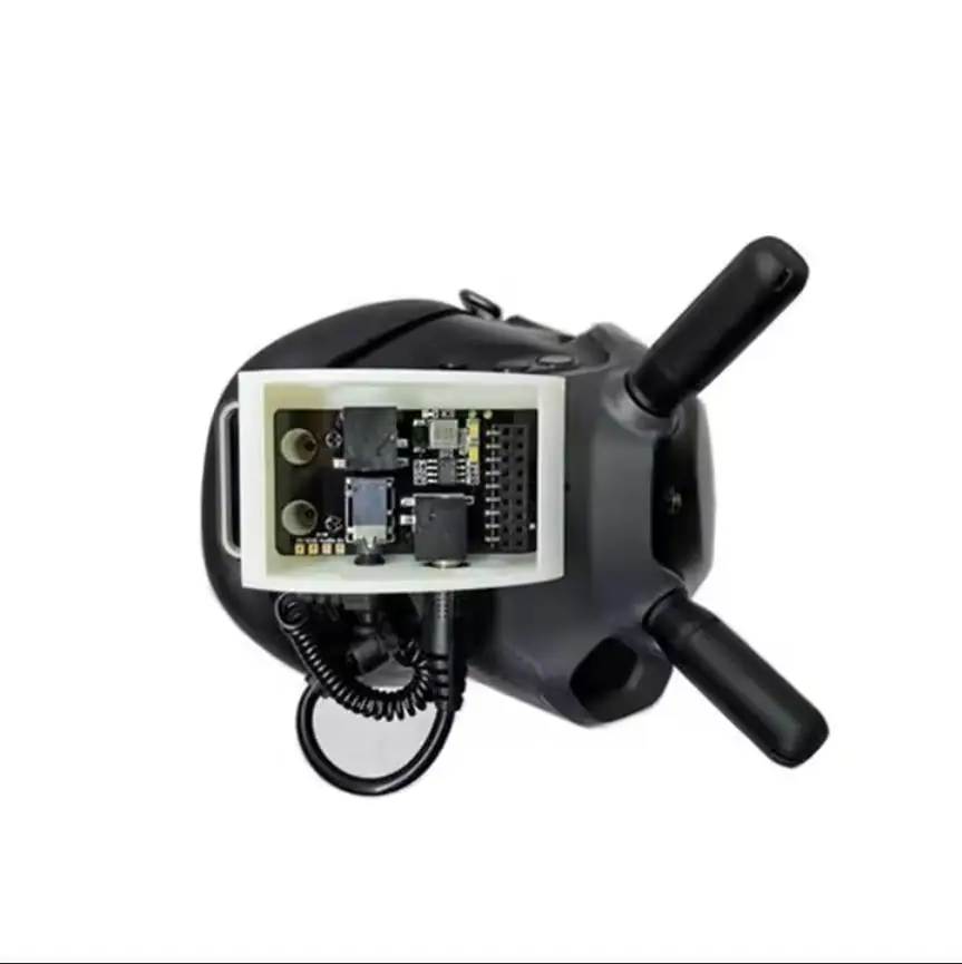 Módulo adaptador receptor analógico 5.8g rx port 3.0, simulação durável, acessórios fáceis de usar, placa pequena 5v 3a para óculos dji fpv