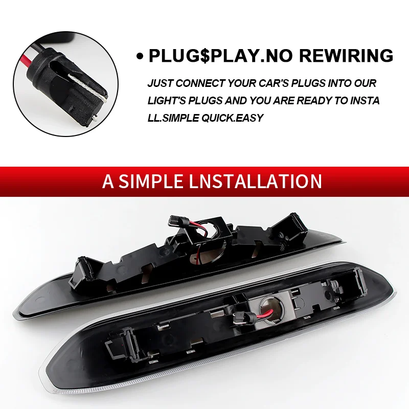 1 STÜCK Klare/Schwarze Linse LED High Level Bremslicht Für Land Rover Freelander 2 LR2 2006-2014 Hinten Hohe Ebene 3rd Dritte Bremslicht