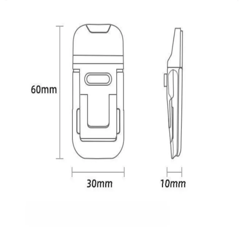 Practical-Mini Laptop Stand Portable Invisible Foldable Laptop Cooling Pad Laptop Keyboard Lift Stand Adjustable Support Feet