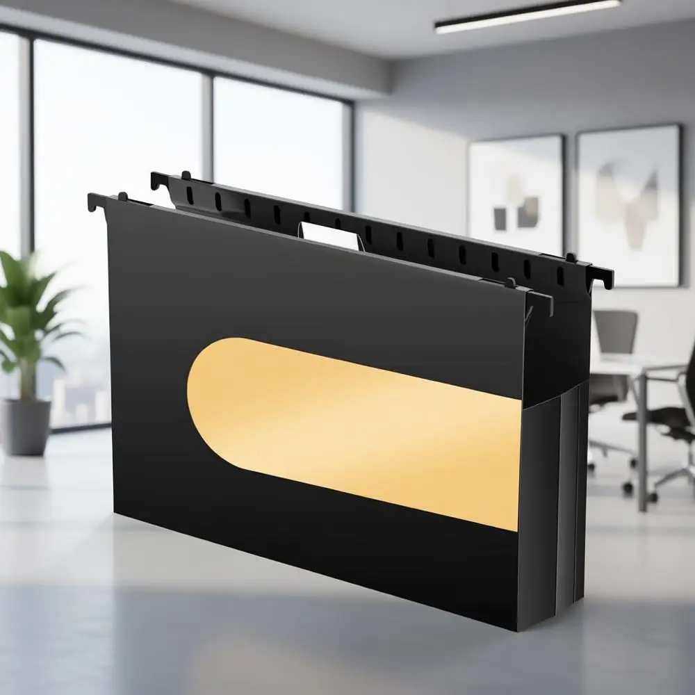 

Папки-регистраторы усиленные, формат Legal, 12 шт., с расширением на 2 дюйма, идеально подходят для больших документов, медицинских карт, черные