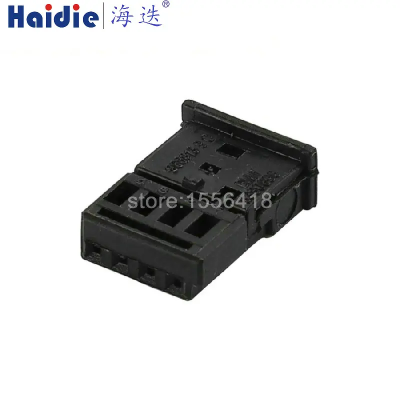 1-20 sets 4 Hole Central Locking Plug Atmosphere Light Connector Female Male Sockets  0-1452576-1 968813-1