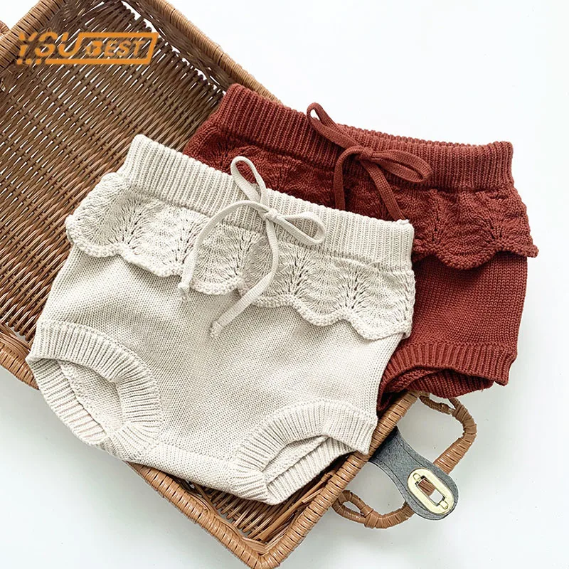 Baby Boy Girl Shorts Pants Spring Children Shorts Kids Boys Girls Shorts New 2022 Autumn Girl Knit Pants Children\'s Clothing