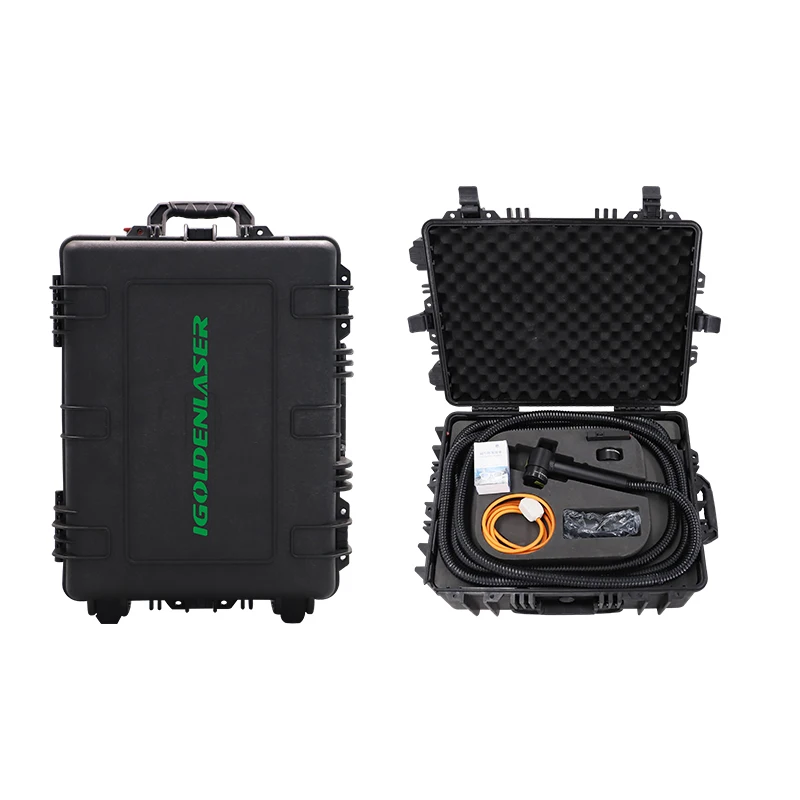 New Laser Cleaning Machine Pulse Laser Cleaning Machine With High Quality For Metal Cleaning