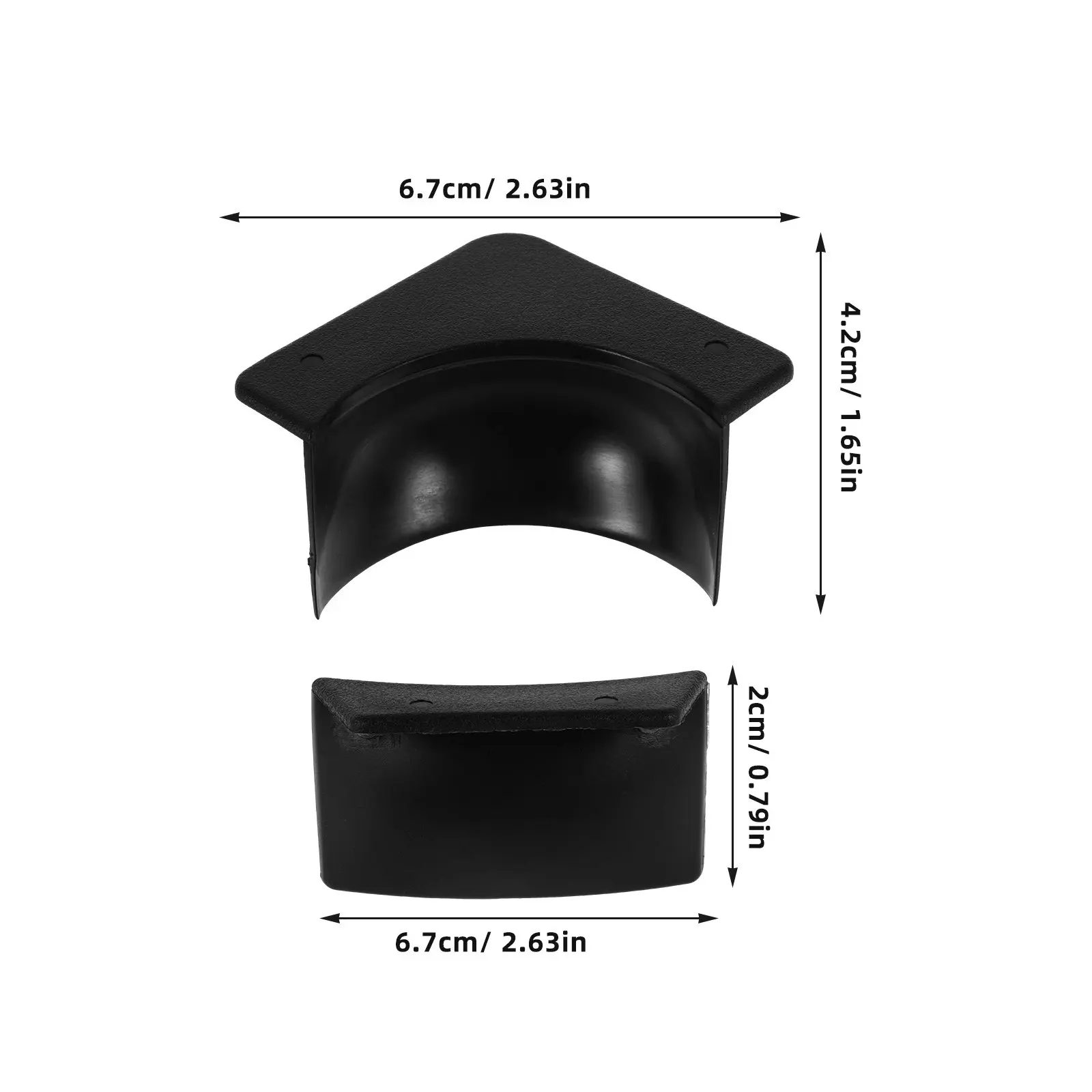 2Sets Pool Table Insert Set Plastic Billiard Hole Liners Pool Table Corner Side Mats Replacement Parts Portable Home Play