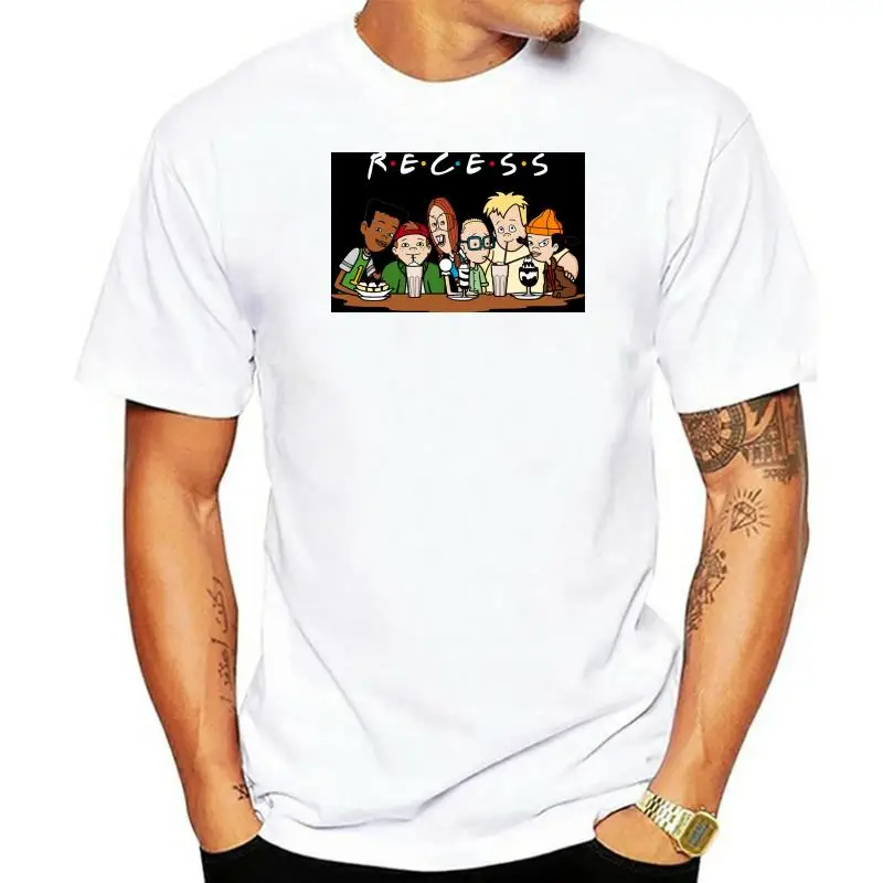 Recess Forever The Squad Friends The Series Parody Black T-Shirt Gift For Friend