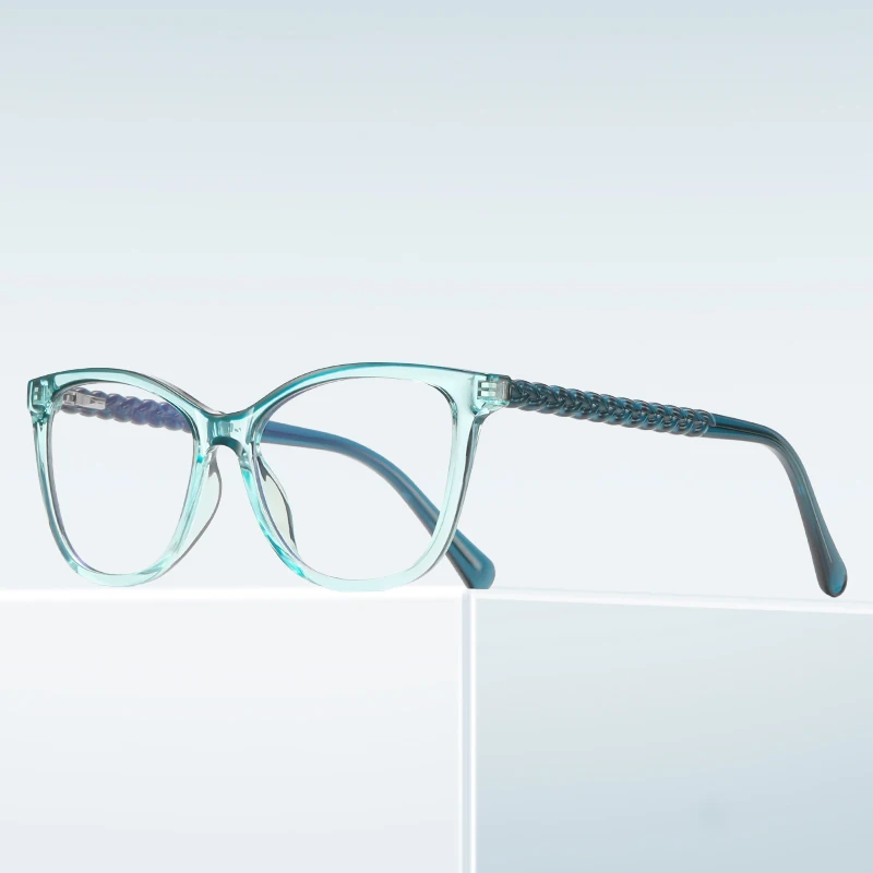 CLLOIO Women Cat Eye Optical Glasses Myopia Hyperopia Prescription Glasses Reading Glasses Blue Light Blocking Computer Eyewear