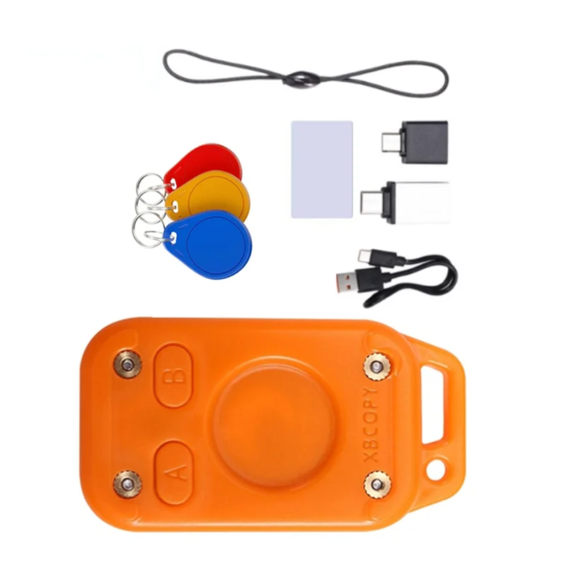 

BNVN-Restart Chameleon V2.0 RFID Emulator 125Khz 13.56Mhz Reader 3CUID Keychain+1UID White Card Chameleon Ultra Duplicator