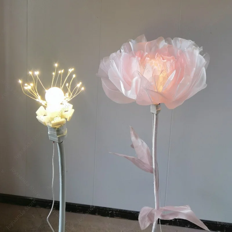 Creative DIY Automatic Electric Flower Opener Motor for Artificial Flower Blooming Glowing Device Wedding Decoration