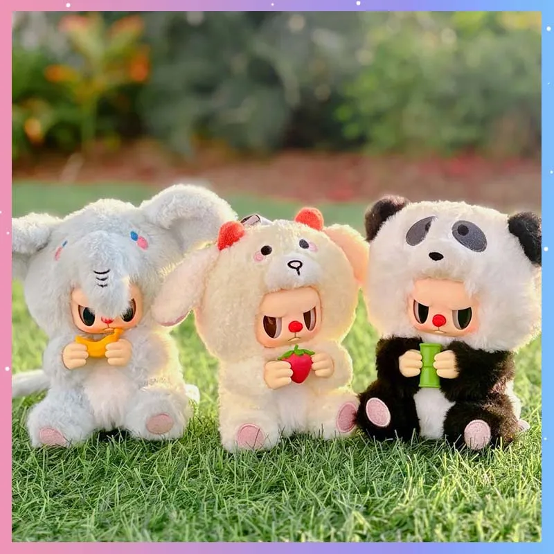 

Genuine Rebel Bear Animal Series Blind Box Cute Viny Doll Cartoon Kawaii Backpack Bag Keychain Decoration Toy Collection Gift