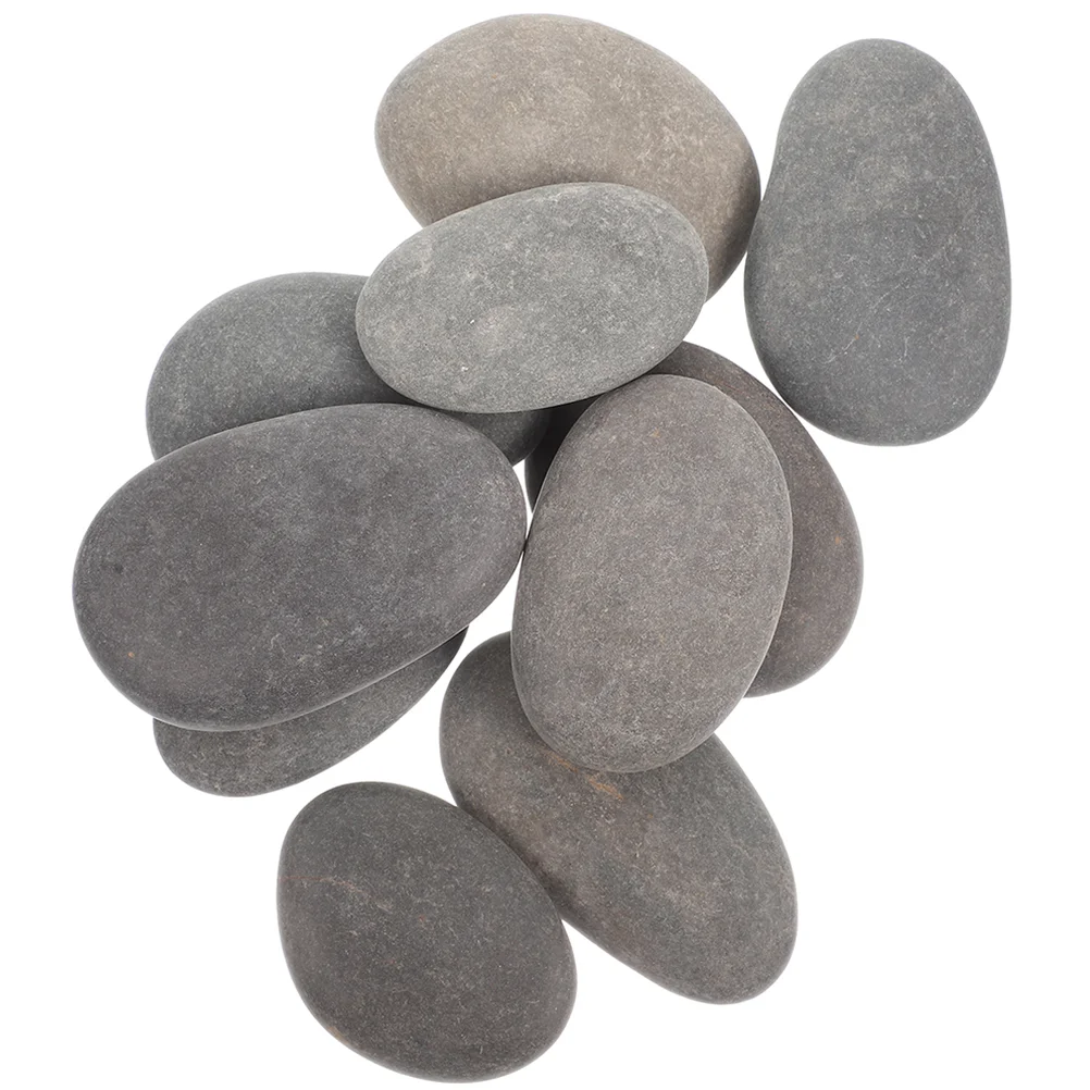 

20 Pcs Water-polished Painted Stones DIY River Rocks Painting Pebble Small Smooth Natural Beach Pebbles