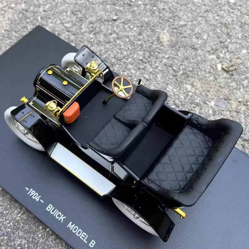 1:18 origineel schaalmodel, GM Buick 1904 BUICK MODEL B, gegoten model voor verzameling en display
