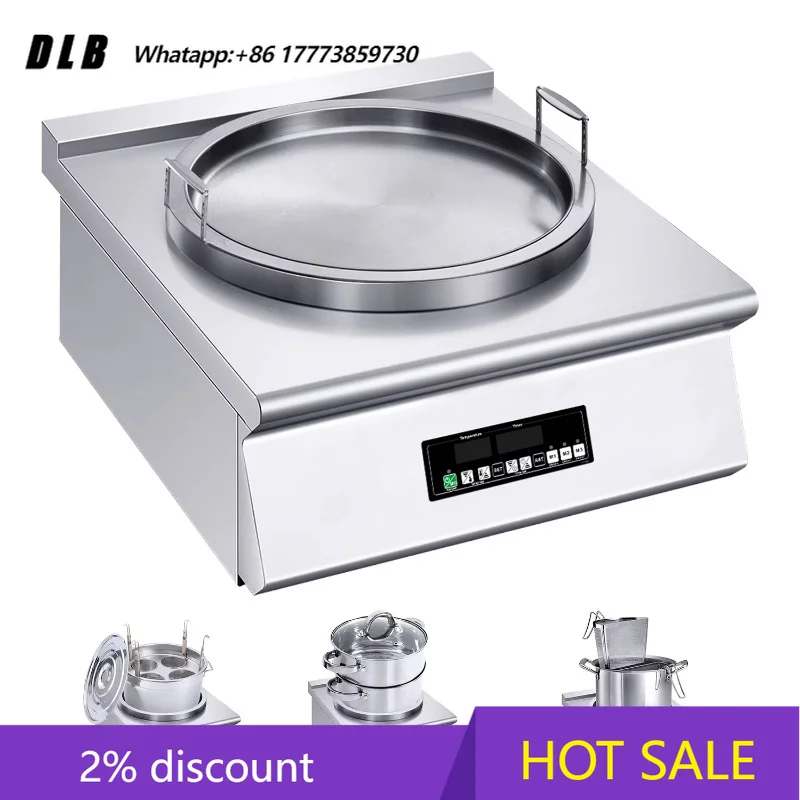 DLB for 380V electric commercial stove with fryer baking pan stainless steel