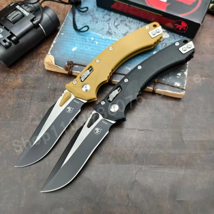 MSI التكتيكية سكين للفرد 8Cr13Mov شفرة ألياف النايلون مقبض التخييم الشواء الدفاع عن النفس سكين صيد سكين قطع العملي