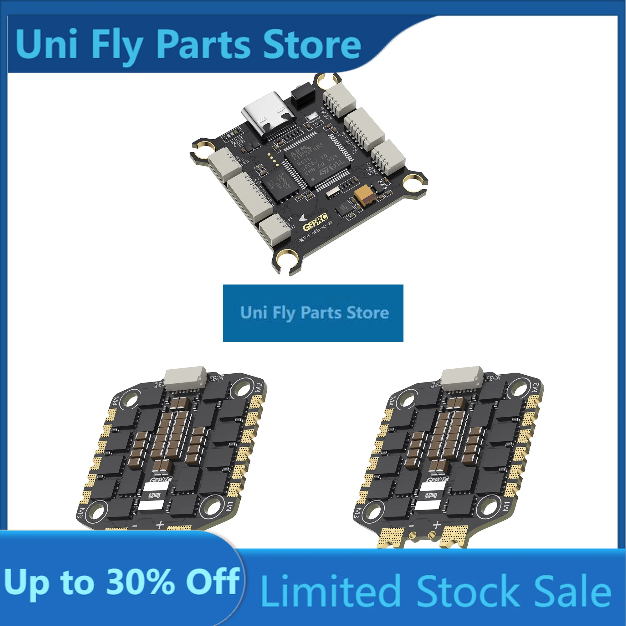 Betaflight Flight Controller - UniFlyGEPRC TAKER F405 HD V3 Flight