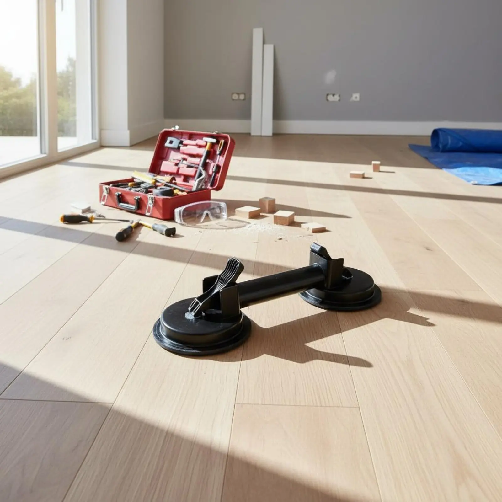 

Инструмент для быстрого соединения ламината и деревянных полов, с двойными присосками, для быстрого устранения зазоров, для домашних мастеров и строительных площадок