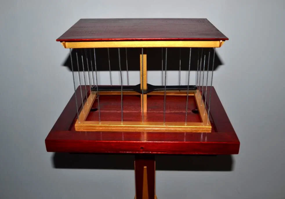 Deluxe Floating Fly Table With Appearing Bird Cage Table Mult-Function Dove Magic Tricks Stage Illusions Manipulation Mentalism