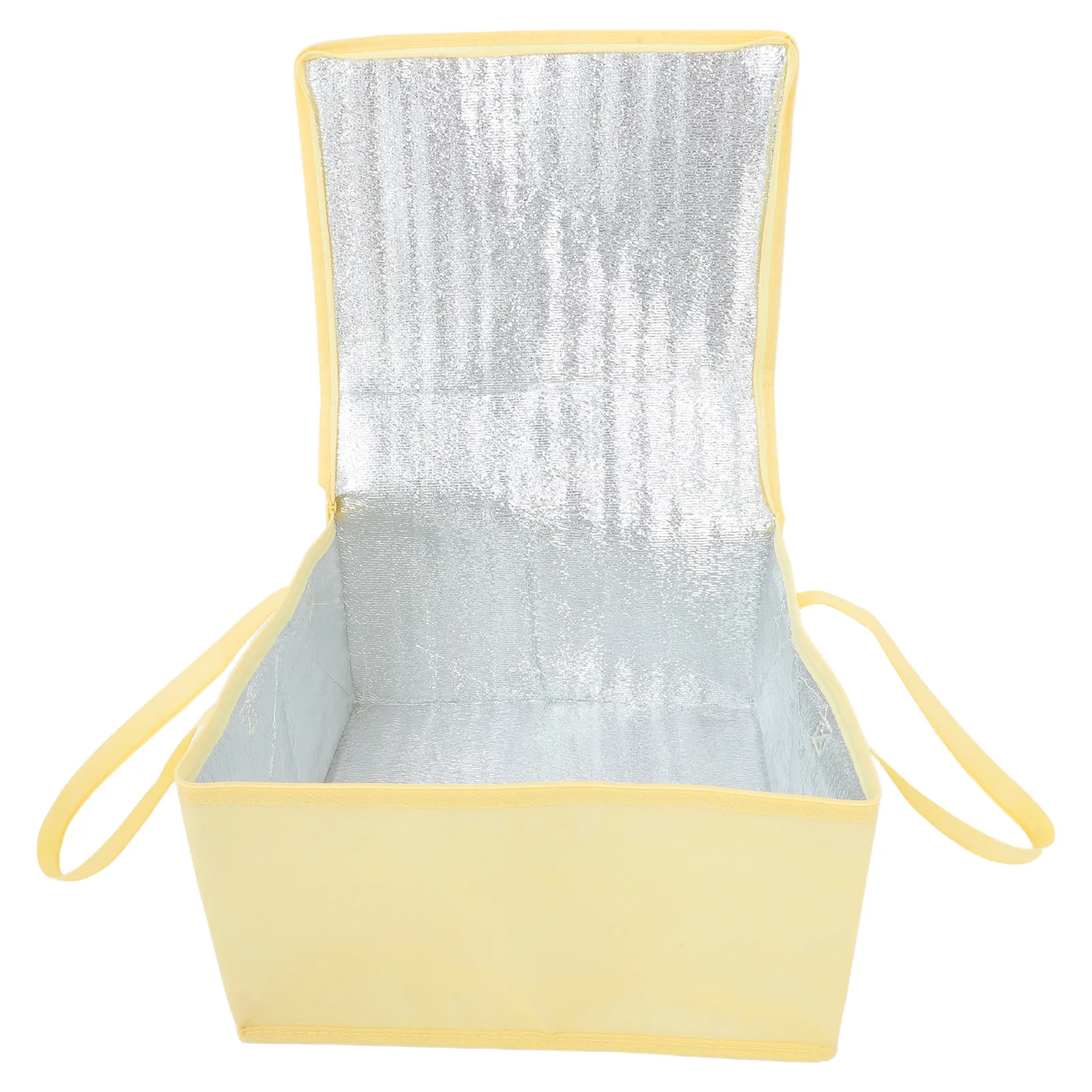 

Insulated Food Delivery Bag Reusable Thermal Grocery Tote For Pizza Bbq Seafood Carry Bag Picnic Camping Cooler
