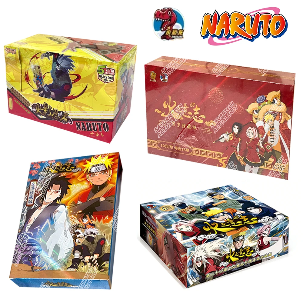 

Подлинная карта Наруто Little Dino Booster Box Редкая карта Flash SSP Will of Fire Наруто Саске Аниме Коллекционная карта Игрушки Подарки