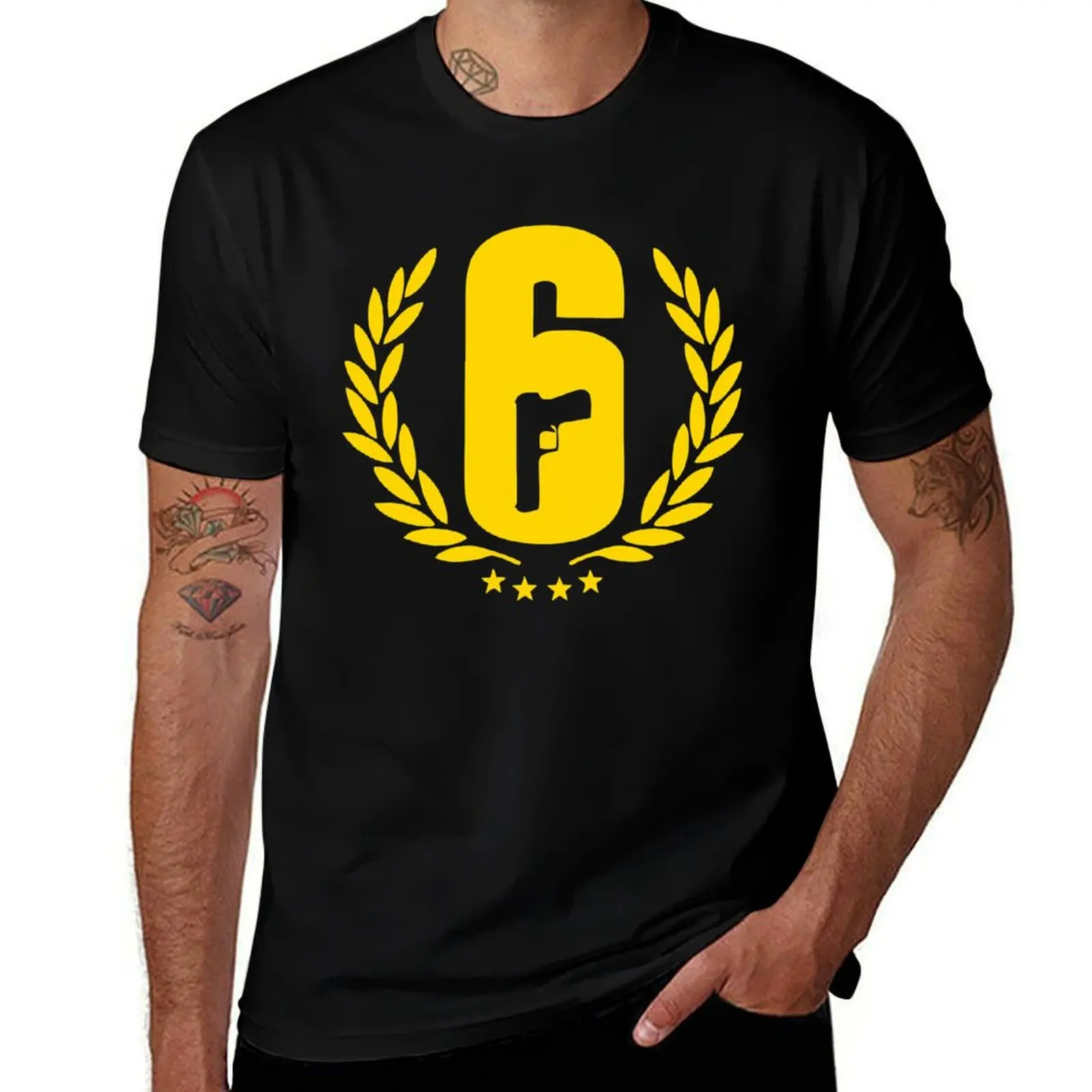 Rainbow 6 Siege T-Shirt Novelty Graphic Tee Shirt