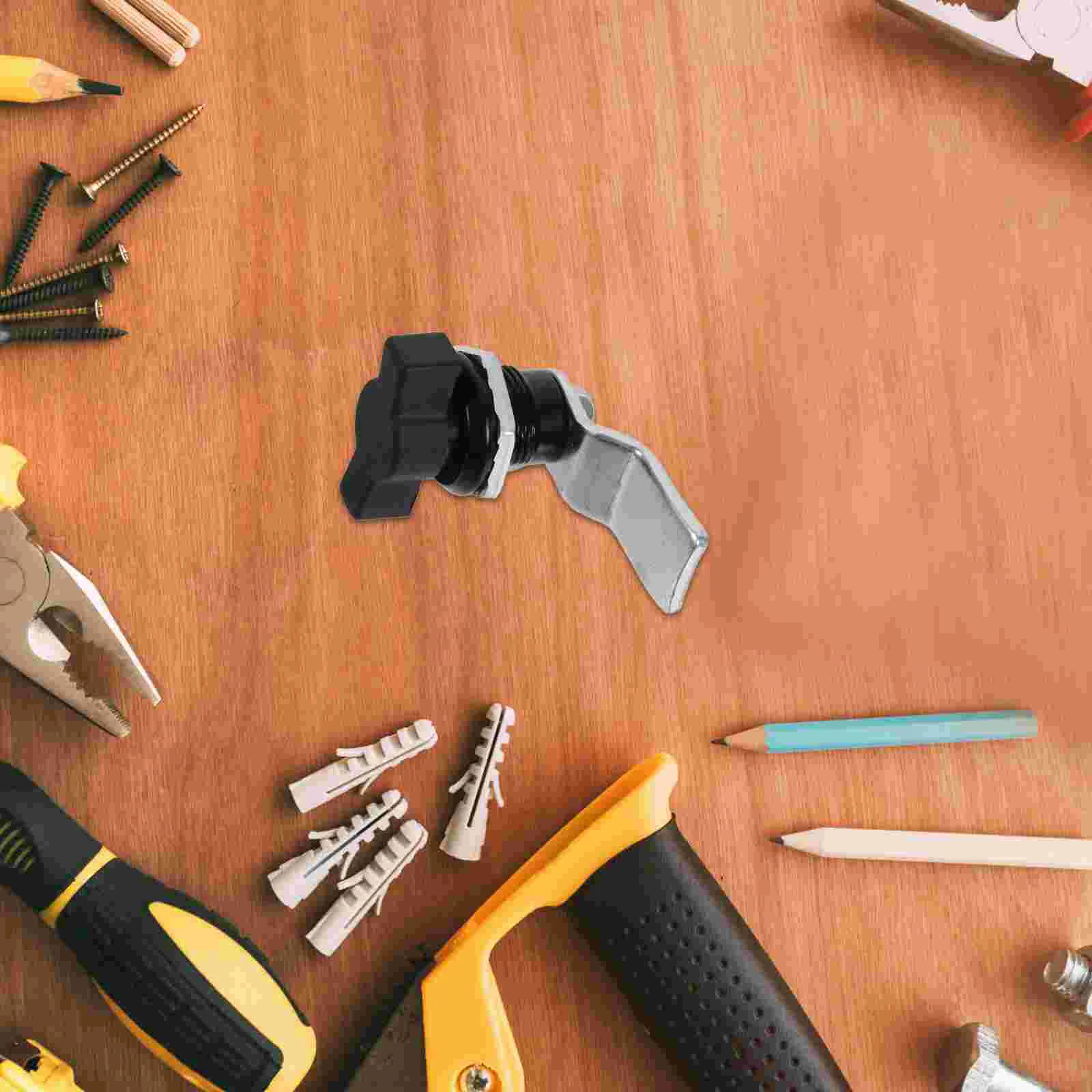 ล็อค Cam Handle รูปตัว T สําหรับกล่องเครื่องมือตู้ไฟฟ้ากล่องอุปกรณ์ไม่มีปุ่มติดตั้งง่ายปลอดภัย