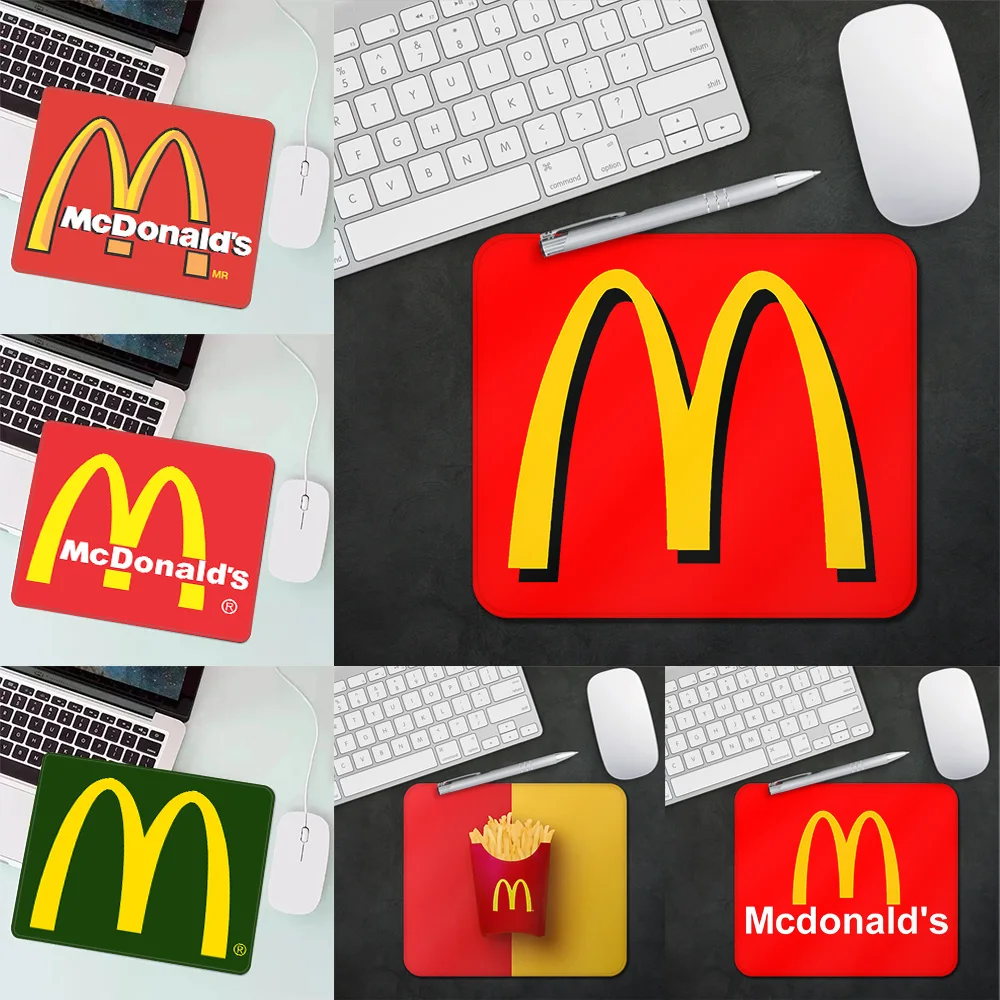 

Brand Art M-Mcdonalds Gaming Mouse Pad XS Small Mousepad For PC Gamer Desktop Decoration Office Mouse Mat Deskmat Rug