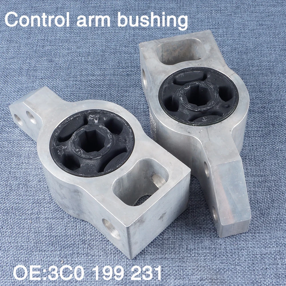 New Suspension Wishbone Control Trailing Arm Bushing 3C0199231A for Front Compatible VW Passat CC Sharan Alltrack Tiguan Audi Q3
