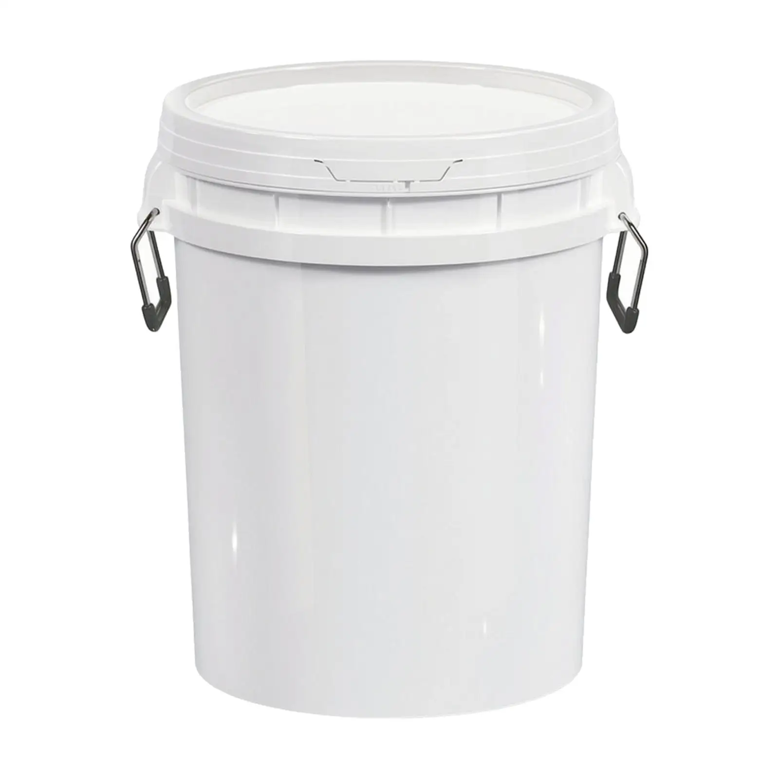 Large Sealed Food Container 50 Liter Heavy Duty Pail with Reinforced Rim for Storing Paint Coating Ingredients