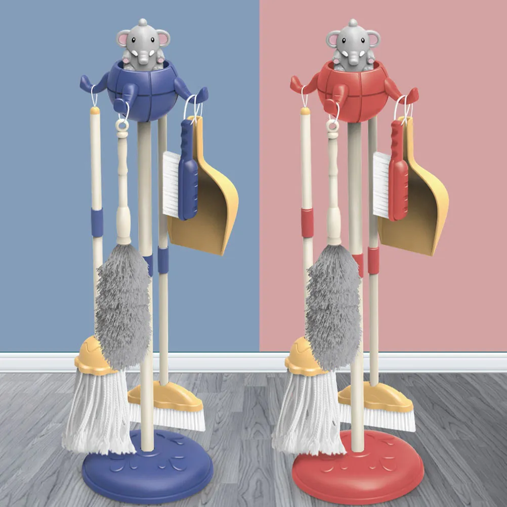 

Sweeping Toy Cleaning Tool Toy Dustpan and Broom Toy Small Cleaning Toy Pretend Play Toy