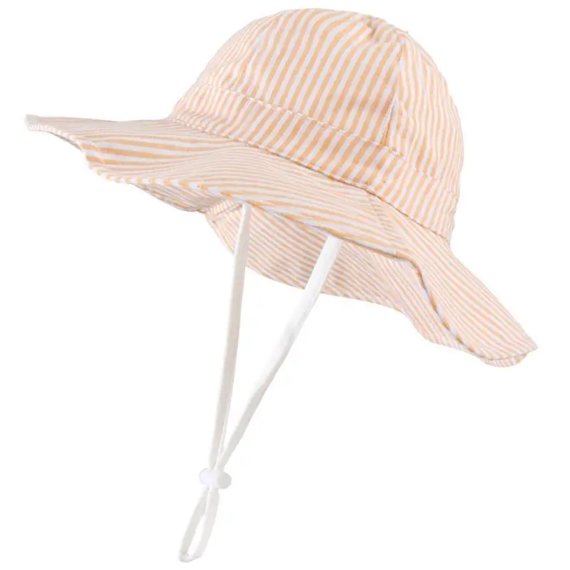 Children Candy Color Bucket Hat Summer Outdoor Kids Boy Girl Sun Hats Anti-UV Children Panama Fisherman Beach Cap