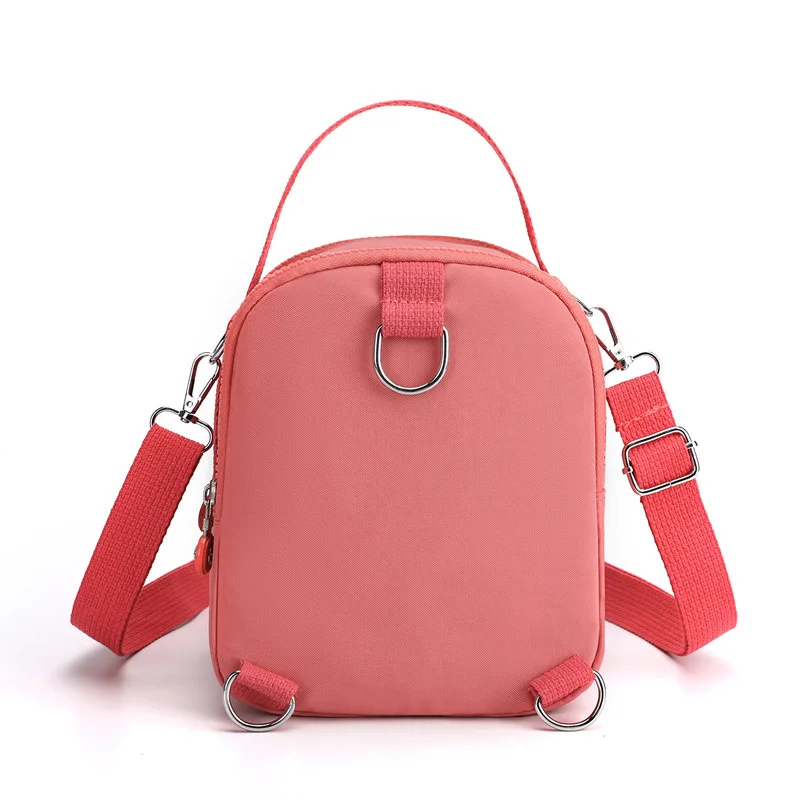 Women's bag 2022 new canvas women's Backpack Light Mini Backpack multifunctional portable Single Shoulder Messenger Bag