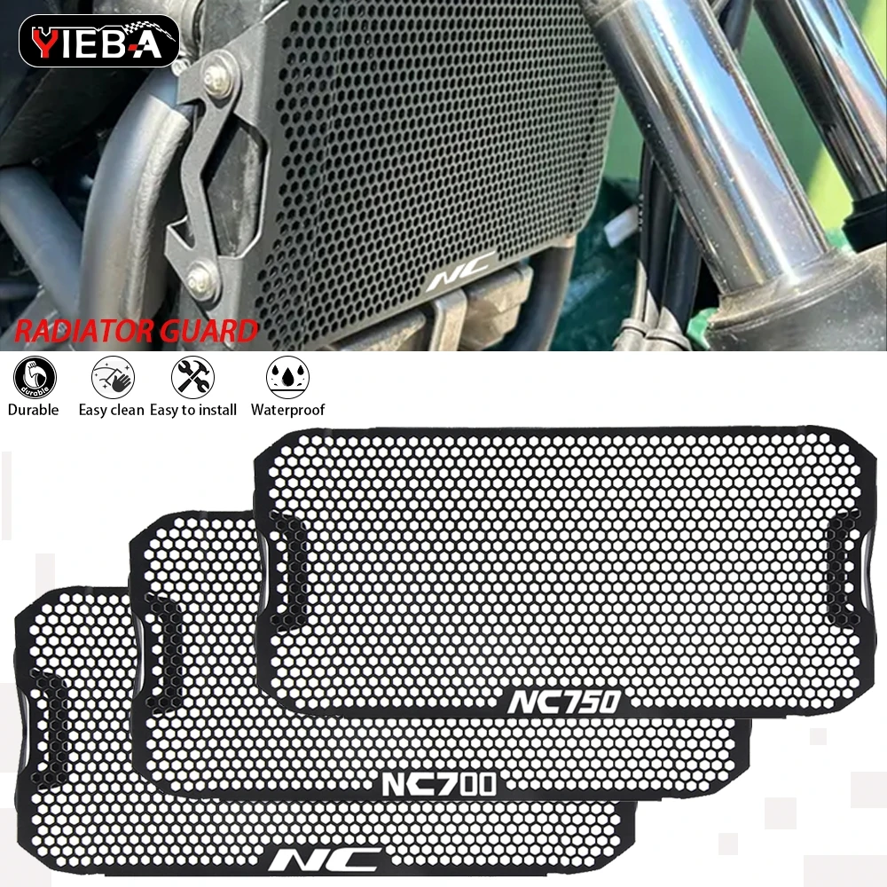 For HONDA NC 750 X RH23/DCT NC750 X 2025 NC750S NC750X NC700N 700N NC700X 2013-2021 Radiator Guard Grill Grille Cover Protector