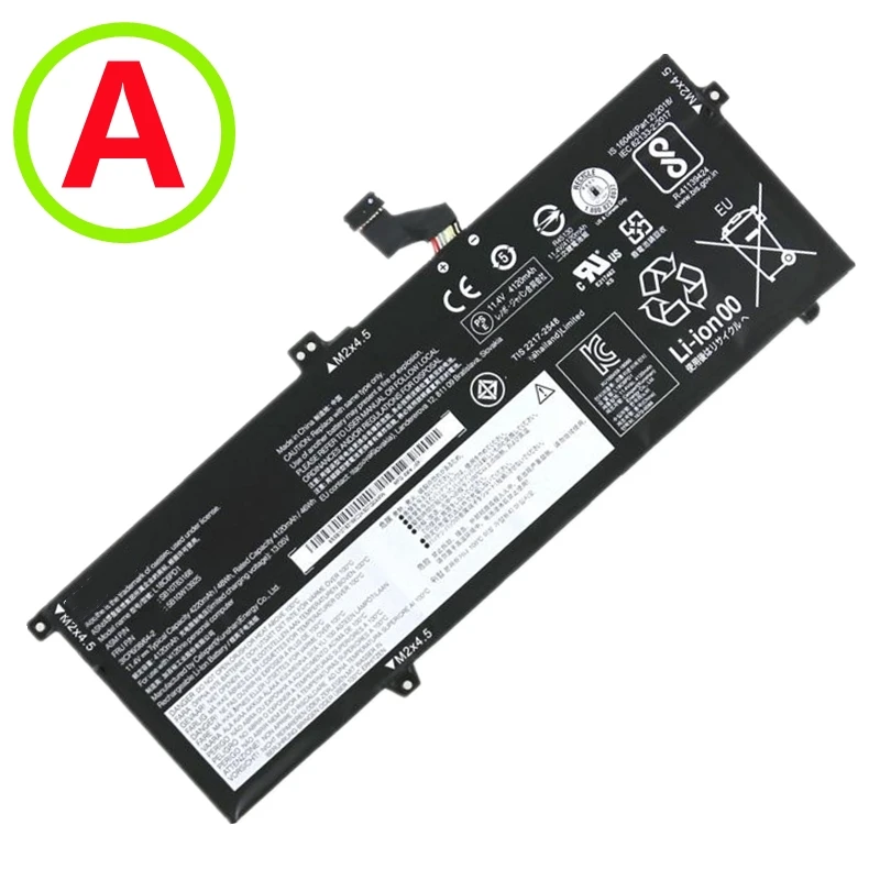 L18M6PD1 L18C6PD1 L18M6PD2 L18M3P72 L19M3P71 Battery For Lenovo ThinkPad X13 X390 X395 Yoga Gen1 20NM 20Q0 20Q1 TP00106A B C D