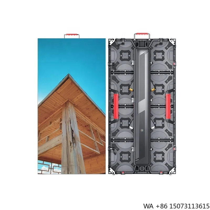 لوحة فيديو LED مرنة - شاشة عرض تأجير كبيرة للإعلان عن الحافلة الخارجية P4.81