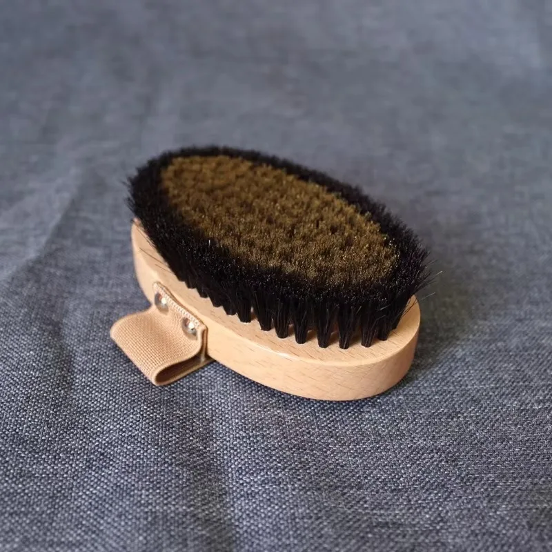 Copper wire body dry brush to reduce cellulite meridian massage brush