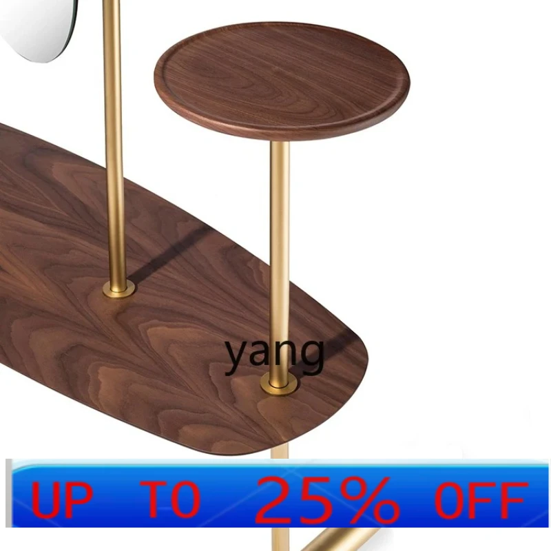 

LMM Coat Rack Mirror Dressing Whole Body Clothes Rack Integrated Floor Bedroom Light Luxury