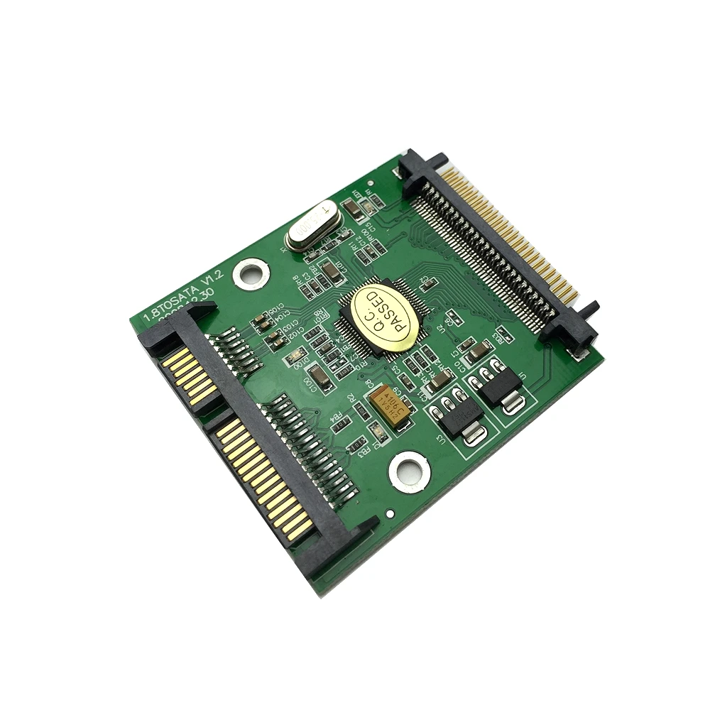New High Quality For Toshiba IDE Hard Disk 50pin 1.8 Inch IDE to SATA 22Pin 7+15 Hard Disk SSD Adapter Card PCBA IDE to SATA