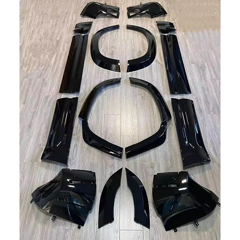 Glossy Black Front Bumper for Defender Bodykit Exterior Car Accessories Body Parts