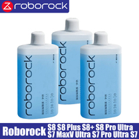 3PCS Original Roborock S7 Maxv Ultra S7 Pro Vacuum Cleaner Floor Cleaning Solution Spare Parts 1L Robot Mops Antibacterial