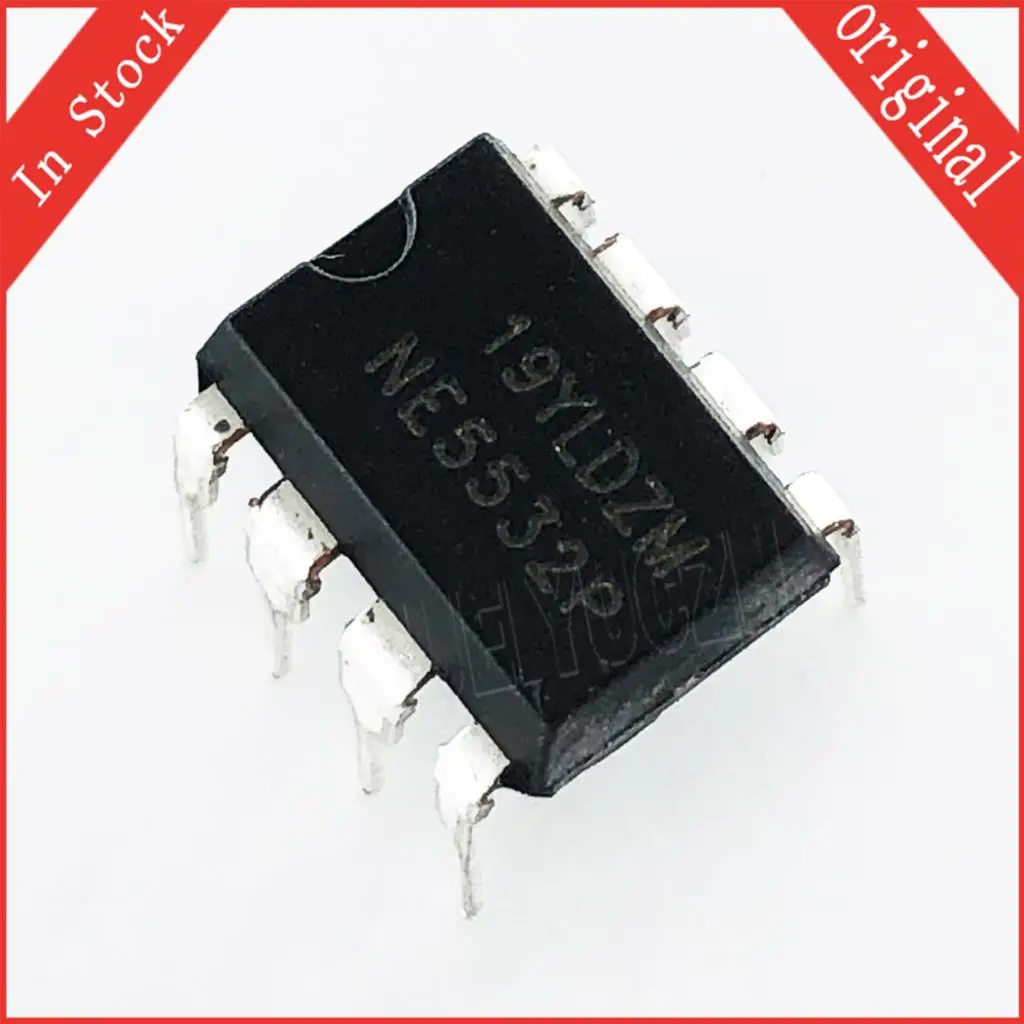 10PCS/lot NE5532P DIP8 NE5532 5532P DIP-8 original IC In Stock