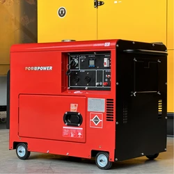 silent diese l generator soundproof  10kva 8kw kipor 10 kva diese l generator electric power plant generation