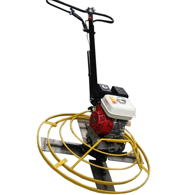 Mini Ride On Power Troffel Machine mit manuellem Griff für Betonoberflächen